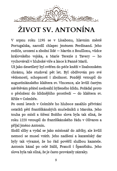Chléb svatého Antonína
